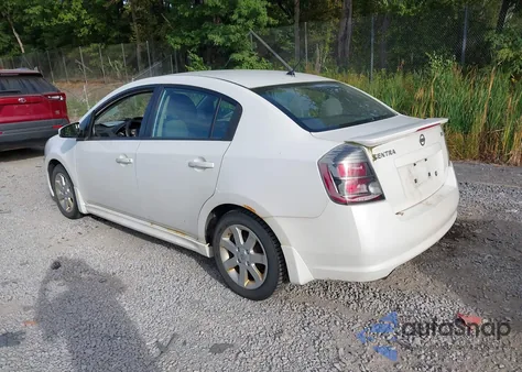 2012 Nissan Sentra 2.0 Sr from USA, damaged, VIN 3N1AB6AP2CL631288